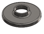 #RF1320-SS - STAINLESS STEEL 1" PIPE RAISED BASE FLANGE