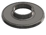 #RF2000-SS - STAINLESS STEEL 2" TUBE RAISED BASE FLANGE