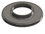 #RF2380-SS - STAINLESS STEEL 2" PIPE RAISED BASE FLANGE