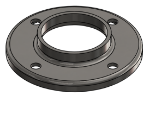 #RF2384-SS - STAINLESS STEEL 2" PIPE RAISED BASE FLANGE