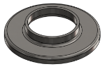 #RF2500-SS - STAINLESS STEEL 2-1/2" TUBE RAISED BASE FLANGE