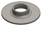 Picture of #XFF1500 - STEEL 1-1/2" TUBE EXTRA HEAVY FLAT FLANGE