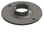 Picture of #XFF1502-SS - STAINLESS STEEL 1-1/2" TUBE EXTRA HEAVY FLAT FLANGE