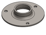 Picture of #XFF1503 - STEEL 1-1/2" TUBE EXTRA HEAVY FLAT FLANGE