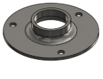 Picture of #XFF1503-SS - STAINLESS STEEL 1-1/2" TUBE EXTRA HEAVY FLAT FLANGE