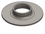 Picture of #XFF1660 - STEEL 1-1/4" PIPE EXTRA HEAVY FLAT FLANGE