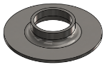 #XFF1660-SS - STAINLESS STEEL 1-1/4" PIPE EXTRA HEAVY FLAT FLANGE