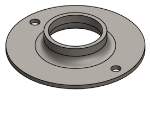 #XFF1662 - STEEL 1-1/4" PIPE EXTRA HEAVY FLAT FLANGE