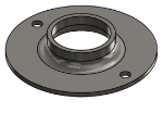 #XFF1662-SS - STAINLESS STEEL 1-1/4" PIPE EXTRA HEAVY FLAT FLANGE