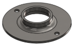 Picture of #XFF1662-SS - STAINLESS STEEL 1-1/4" PIPE EXTRA HEAVY FLAT FLANGE