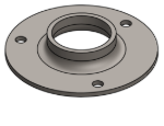 Picture of #XFF1663 - STEEL 1-1/4" PIPE EXTRA HEAVY FLAT FLANGE