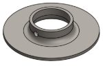 Picture of #XFF1665 - STEEL 1-1/4" PIPE EXTRA HEAVY FLAT FLANGE