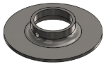 #XFF1665-SS - STAINLESS STEEL 1-1/4" PIPE EXTRA HEAVY FLAT FLANGE