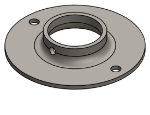 #XFF1666 - STEEL 1-1/4" PIPE EXTRA HEAVY FLAT FLANGE