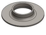 Picture of #XFF1900 - STEEL 1-1/2" PIPE EXTRA HEAVY FLAT FLANGE
