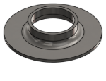 Picture of #XFF1900-SS - STAINLESS STEEL 1-1/2" PIPE EXTRA HEAVY FLAT FLANGE