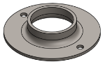 #XFF1902 - STEEL 1-1/2" PIPE EXTRA HEAVY FLAT FLANGE