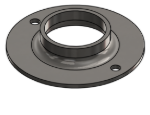 Picture of #XFF1902-SS - STAINLESS STEEL 1-1/2" PIPE EXTRA HEAVY FLAT FLANGE