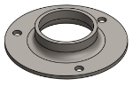 #XFF1903 - STEEL 1-1/2" PIPE EXTRA HEAVY FLAT FLANGE