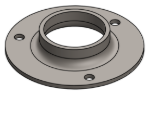 Picture of #XFF1903 - STEEL 1-1/2" PIPE EXTRA HEAVY FLAT FLANGE