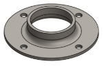Picture of #XFF1904 - STEEL 1-1/2" PIPE EXTRA HEAVY FLAT FLANGE
