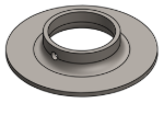 Picture of #XFF1905 - STEEL 1-1/2" PIPE EXTRA HEAVY FLAT FLANGE