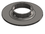 #XFF1905-SS - STAINLESS STEEL 1-1/2" PIPE EXTRA HEAVY FLAT FLANGE
