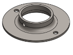 #XFF1906 - STEEL 1-1/2" PIPE EXTRA HEAVY FLAT FLANGE