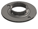 #XFF1906-SS - STAINLESS STEEL 1-1/2" PIPE EXTRA HEAVY FLAT FLANGE