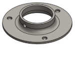 Picture of #XFF1907 - STEEL 1-1/2" PIPE EXTRA HEAVY FLAT FLANGE