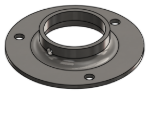 Picture of #XFF1907-SS - STAINLESS STEEL 1-1/2" PIPE EXTRA HEAVY FLAT FLANGE
