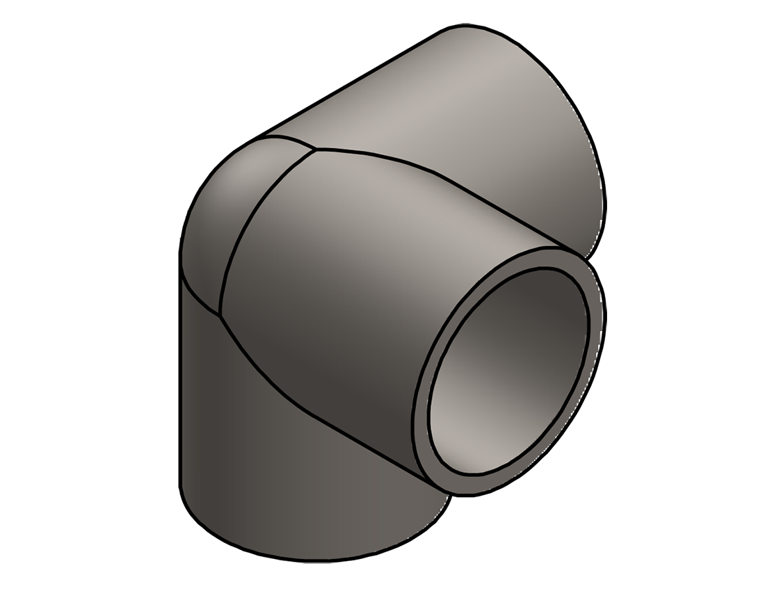 Picture of #SOE150 - SIDE OUTLET ELBOW