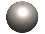 Picture of #S1200 - STEEL 12" DIA. SPHERE