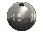 #S150-SS - STAINLESS STEEL 1.5" DIA. SPHERE