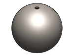Picture of #S300 - STEEL 3" DIA. SPHERE