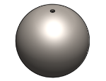 Picture of #S400 - STEEL 4" DIA. SPHERE