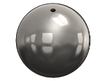 #S400-SS - STAINLESS STEEL 4" DIA. SPHERE