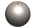 Picture of #S500 - STEEL 5" DIA. SPHERE