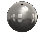 #S500-SS - STAINLESS STEEL 5" DIA. SPHERE
