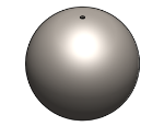 Picture of #S600 - STEEL 6" DIA. SPHERE