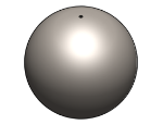 Picture of #S800 - STEEL 8" DIA. SPHERE