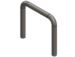 #UEL16615 - STEEL 1 1/4" PIPE U-END LOOP