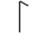 #PE190-SS - STAINLESS STEEL 1 1/2" PIPE POST END