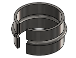 #WC150-SS - STAINLESS STEEL WELD CONNECTOR, 1 1/2" TUBE 11 Ga.