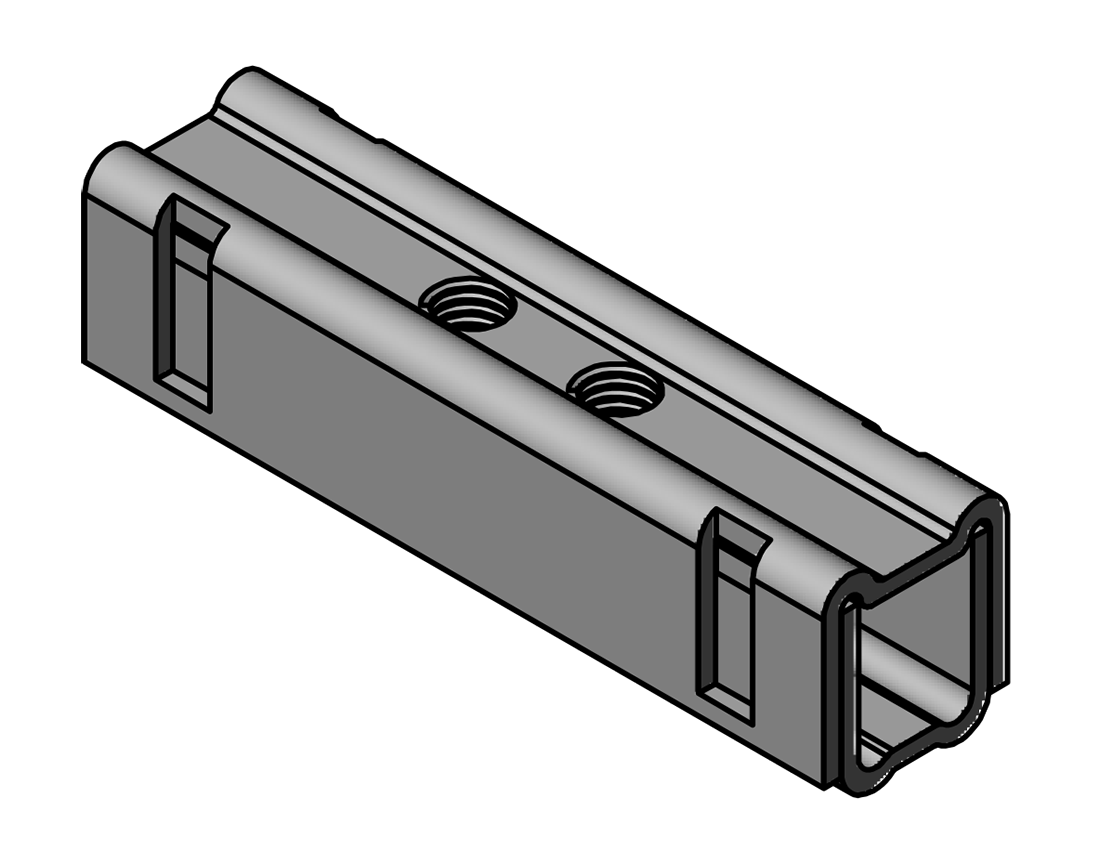 Picture of #DMS1519 - STEEL DOUBLE MULTI-SPLICE LOCK