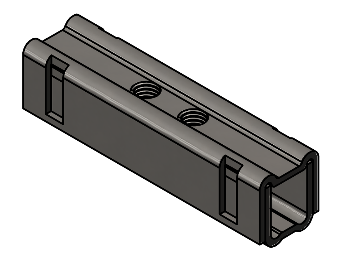 Picture of #DMS1519-SS - STAINLESS STEEL DOUBLE MULTI-SPLICE LOCK