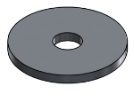 #9246-75 - ALUMINUM BRACKET BASE, 3/4" CENTER HOLE