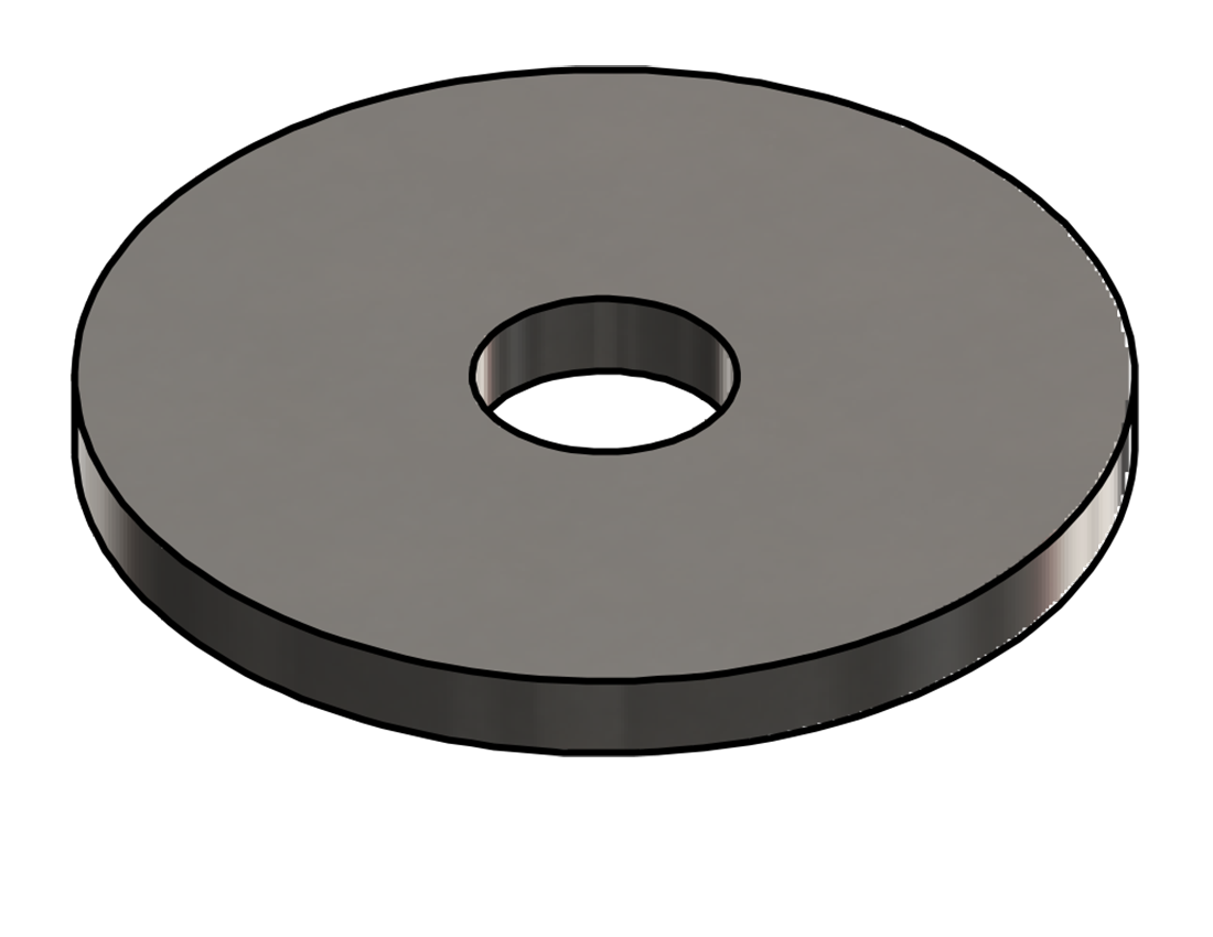 Picture of #9446-75 - STAINLESS STEEL BRACKET BASE, 3/4" CENTER HOLE