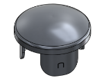 #DOC190D-AL - ALUMINUM DISHED DRIVE-ON CAP 1-1/2" PIPE SCH 40