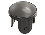 #DOC150D16-SS - STAINLESS STEEL DISHED DRIVE-ON CAP 1-1/2" TUBE 16 Ga.